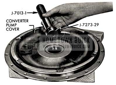 1958 Buick Flight Pitch Dynaflow Install Converter Pump