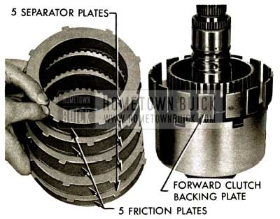 1958 Buick Flight Pitch Dynaflow Install Forward Clutch Backing Plate