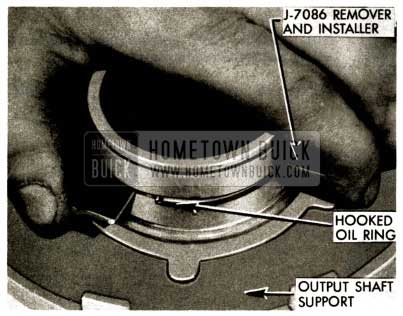1958 Buick Flight Pitch Dynaflow Install Forward Clutch Piston Inner Oil Ring