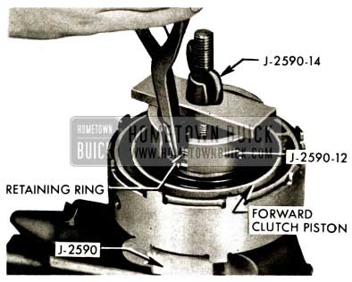 1958 Buick Flight Pitch Dynaflow Install Forward Clutch Spring