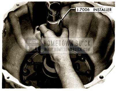 1958 Buick Flight Pitch Dynaflow Install Front Pump Seal