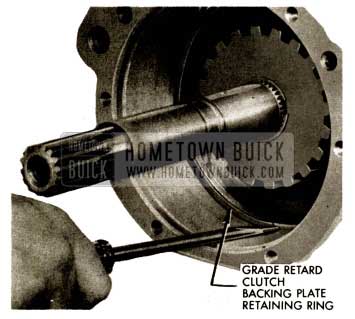 1958 Buick Flight Pitch Dynaflow Install Grade Retard Clutch Backing Plate