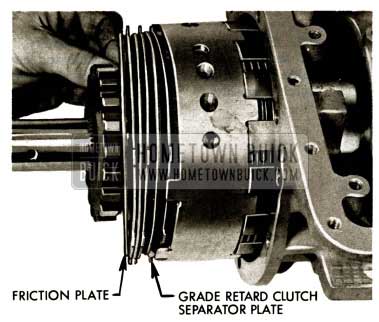 1958 Buick Flight Pitch Dynaflow Install Grade Retard Clutch Separator Plate