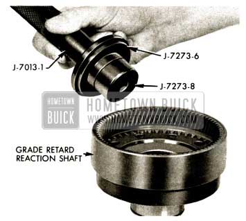 1958 Buick Flight Pitch Dynaflow Install Grade Retard Reaction Shaft Front Bushing