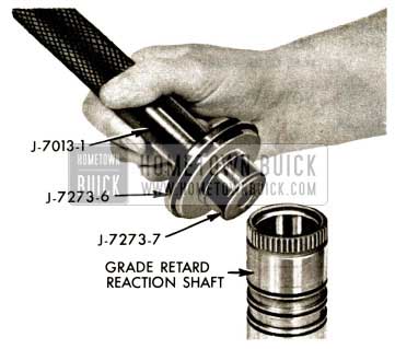 1958 Buick Flight Pitch Dynaflow Install Grade Retard Reaction Shaft
