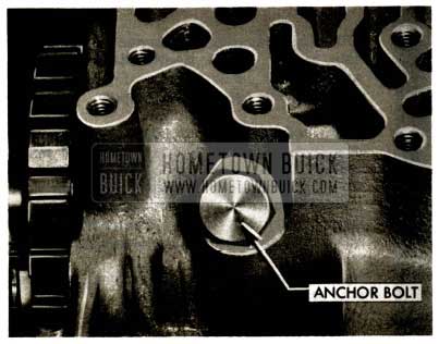 1958 Buick Flight Pitch Dynaflow Install Inner Anchor Bolt