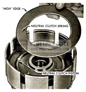 1958 Buick Flight Pitch Dynaflow Install Neutral Clutch Spring
