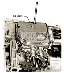 1958 Buick Flight Pitch Dynaflow Install Oil Screen