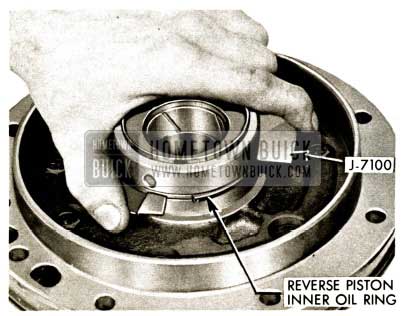 1958 Buick Flight Pitch Dynaflow Install Reverse Piston Oil Sealing Ring