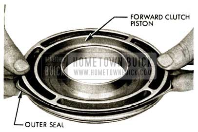 1958 Buick Flight Pitch Dynaflow Install Rubber Sealing Ring