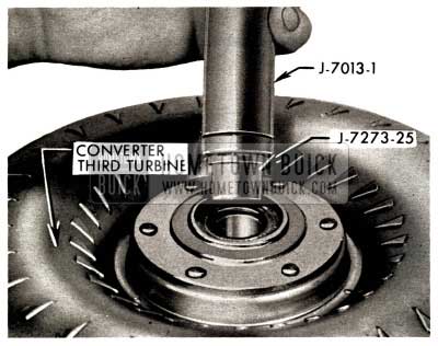 1958 Buick Flight Pitch Dynaflow Install Third Turbine Front Bushing