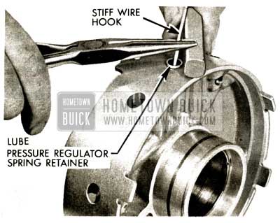 1958 Buick Flight Pitch Dynaflow Lube Pressure Regulator Spring Retainer