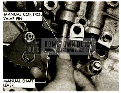 1958 Buick Flight Pitch Dynaflow Manual Control Valve Pin