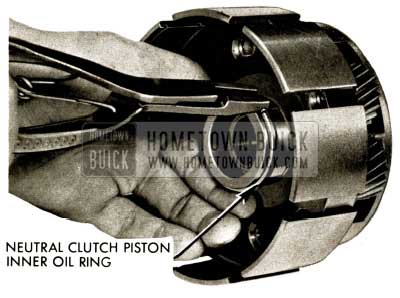 1958 Buick Flight Pitch Dynaflow Neutral Clutch Piston Inner Oil Ring