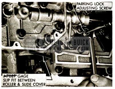 1958 Buick Flight Pitch Dynaflow Parking Lock Adjustment