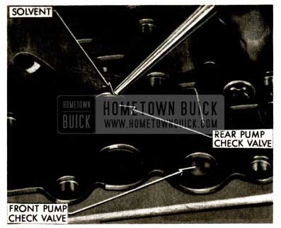 1958 Buick Flight Pitch Dynaflow Rear Pump Check Valve