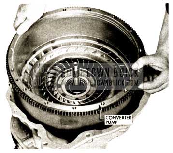 1958 Buick Flight Pitch Dynaflow Remove Converter Pump