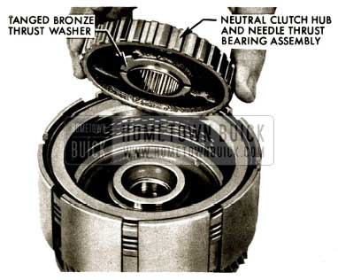 1958 Buick Flight Pitch Dynaflow Remove Neutral Clutch Hub