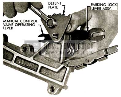 1958 Buick Flight Pitch Dynaflow Remove Parking Lock Lever Bolt