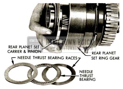 1958 Buick Flight Pitch Dynaflow Remove Rear Planet Set Carrier Needle Thrust Bearing