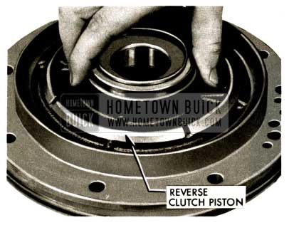1958 Buick Flight Pitch Dynaflow Remove Reverse Clutch Piston