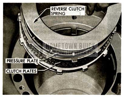 1958 Buick Flight Pitch Dynaflow Remove Reverse Clutch Spring