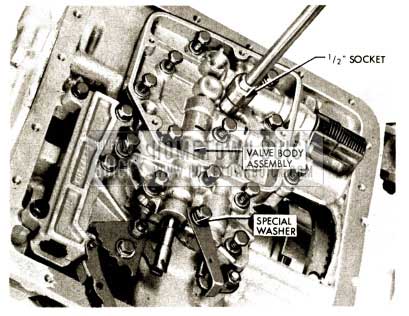 1958 Buick Flight Pitch Dynaflow Remove Valve Body Bolts