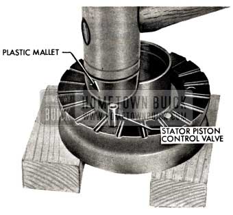 1958 Buick Flight Pitch Dynaflow Stator Piston Control Valve