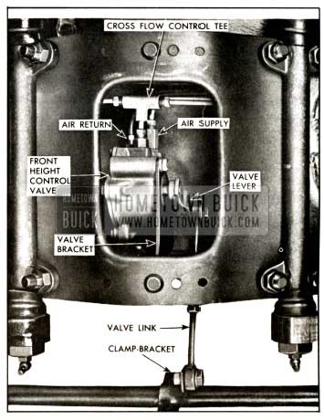 1958 Buick Front Height Control Valve Assembly