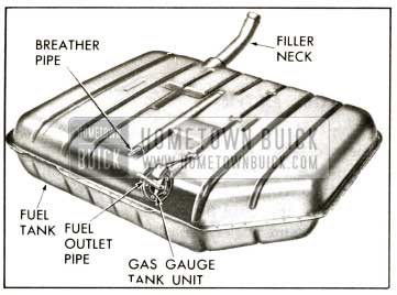 1958 Buick Fuel Tank