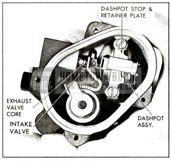 1958 Buick Height Control Valve - Cover Removed