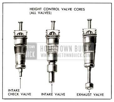 1958 Buick Height Control Valve - Schrader Cores