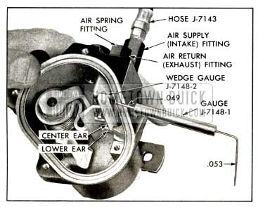 1958 Buick Height Valve - Checking Intake Valve