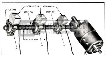 1958 Buick Six-Way Seat Actuator Assembly