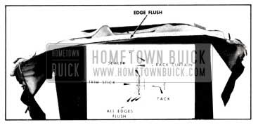 1958 Buick Tacking Back Curtain