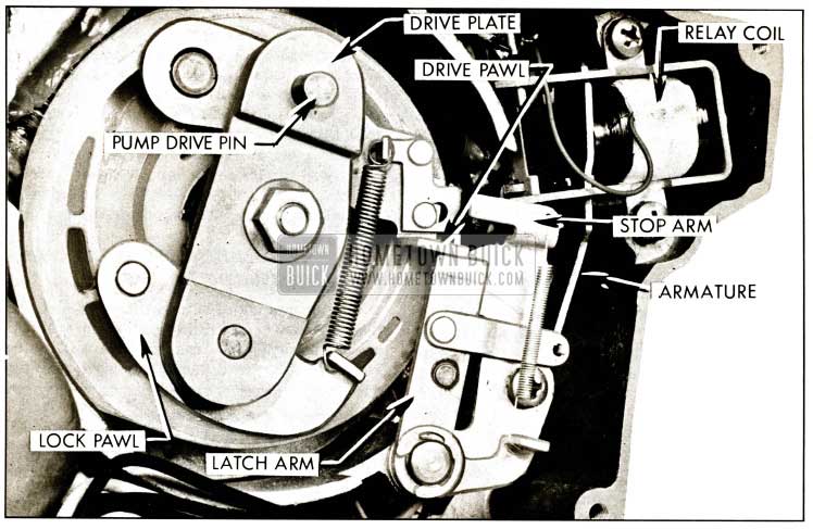 1959 Buick Drive Plate Stopped-Motor Running