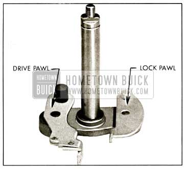 1959 Buick Lock and Drive Pawl Assembly