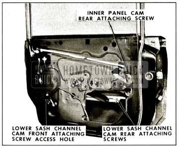 1959 Buick Rear Door Window Assembly Removal