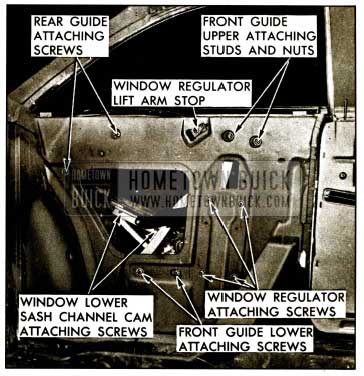 1959 Buick Rear Quarter Hardware Attachments 37 Styles