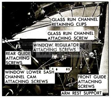 1959 Buick Rear Quarter Hardware Attachments
