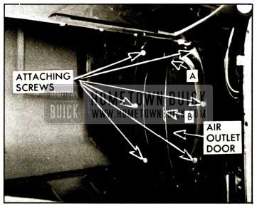 1959 Buick Shroud Side Duct Air Outlet