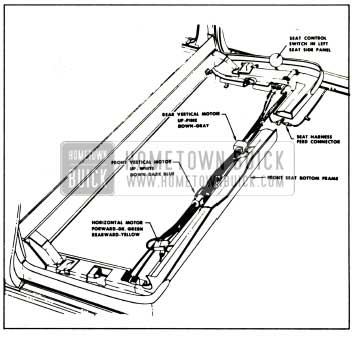 1959 Buick Six-Way Seat Wiring Harness Installation