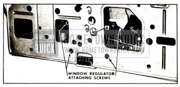 1959 Buick Tail Gate Window Regulator Removal