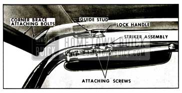 1959 Buick Top Adjustment at Front Roof Rail