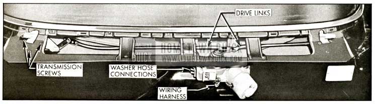 1959 Buick Wiper Transmissions and Links