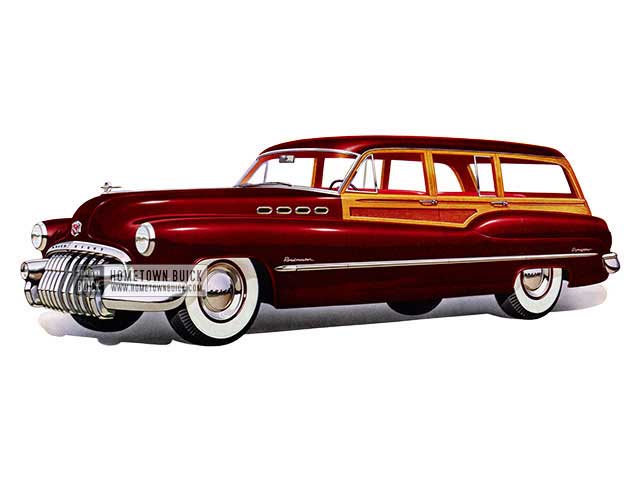 1950 Buick Roadmaster Estate Wagon - Model 79 HB