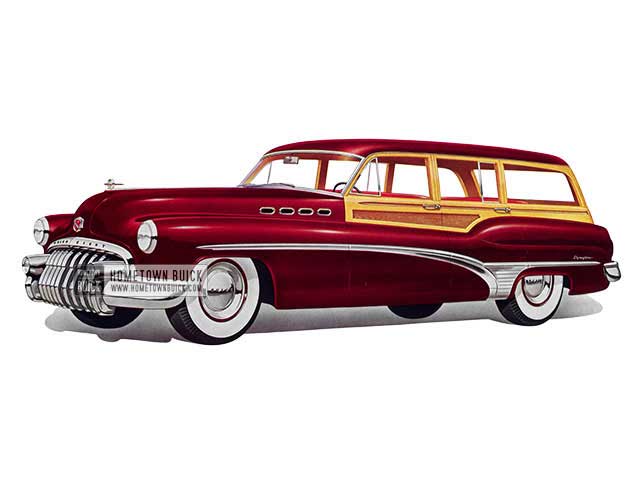 1950 Buick Roadmaster Estate Wagon - Model 79R HB