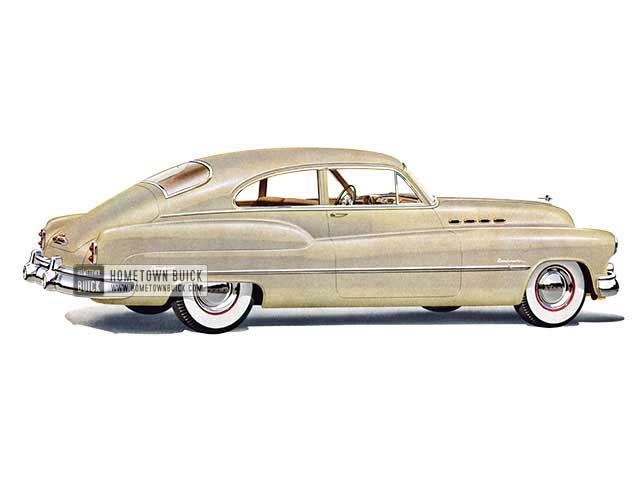 1950 Buick Roadmaster Jetback Sedanet - Model 76S HB