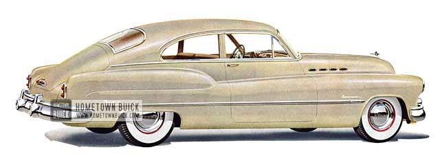 1950 Buick Roadmaster Jetback Sedanet - Model 76S