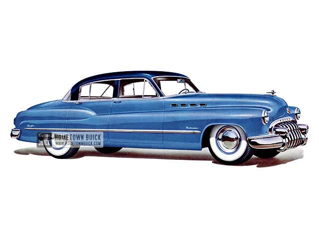 1950 Buick Roadmaster Tourback Sedan - Model 71 HB